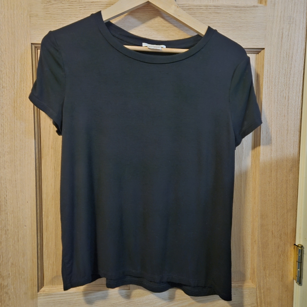 Large Marlow Soft Stretchy Black Women's Top